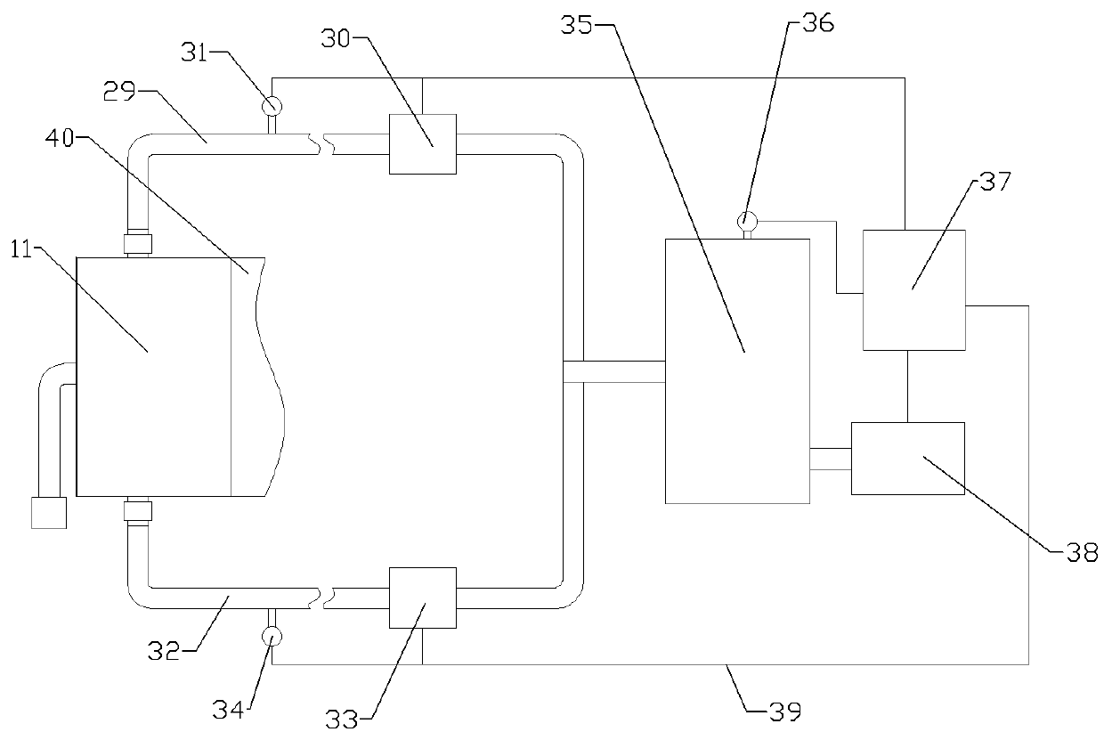 Floating type constant-pressure tool apron device