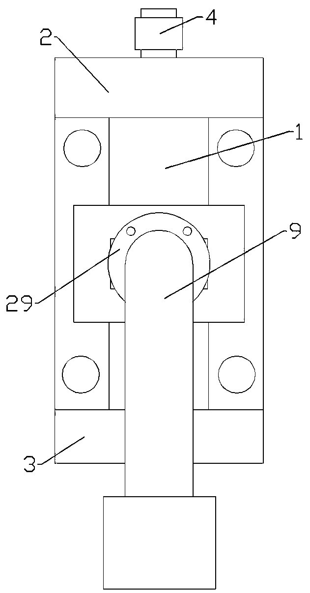 Floating type constant-pressure tool apron device