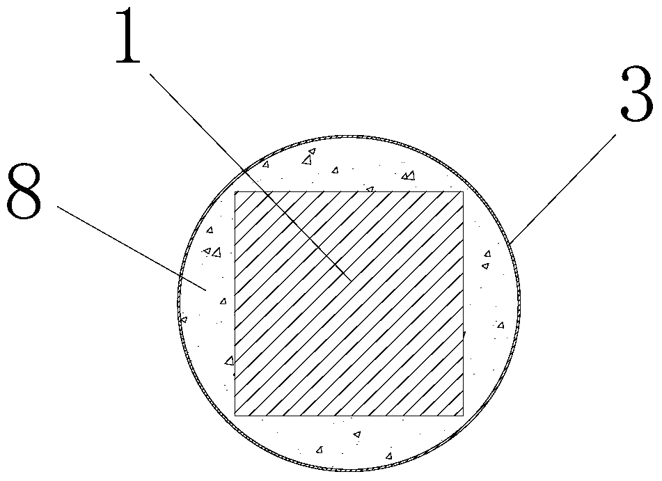 A frame beam-column joint reinforcement structure and its construction method