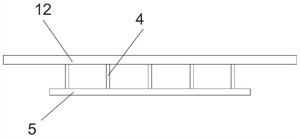 Graphene copper-containing superconductive heat dissipation device