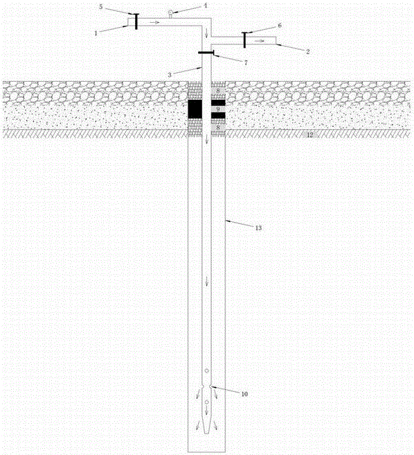 Karst area karst cave overlaying soil grouting reinforcement structure and designing method thereof