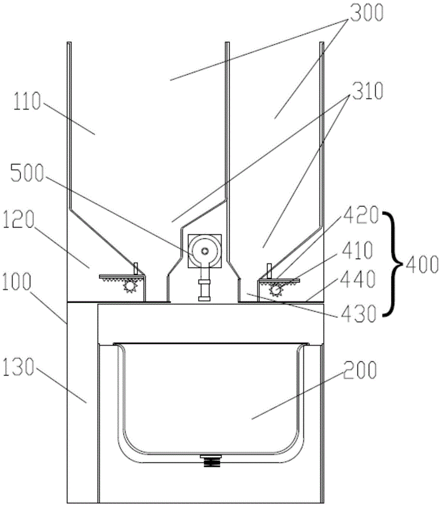 Full-automatic rice cooking device