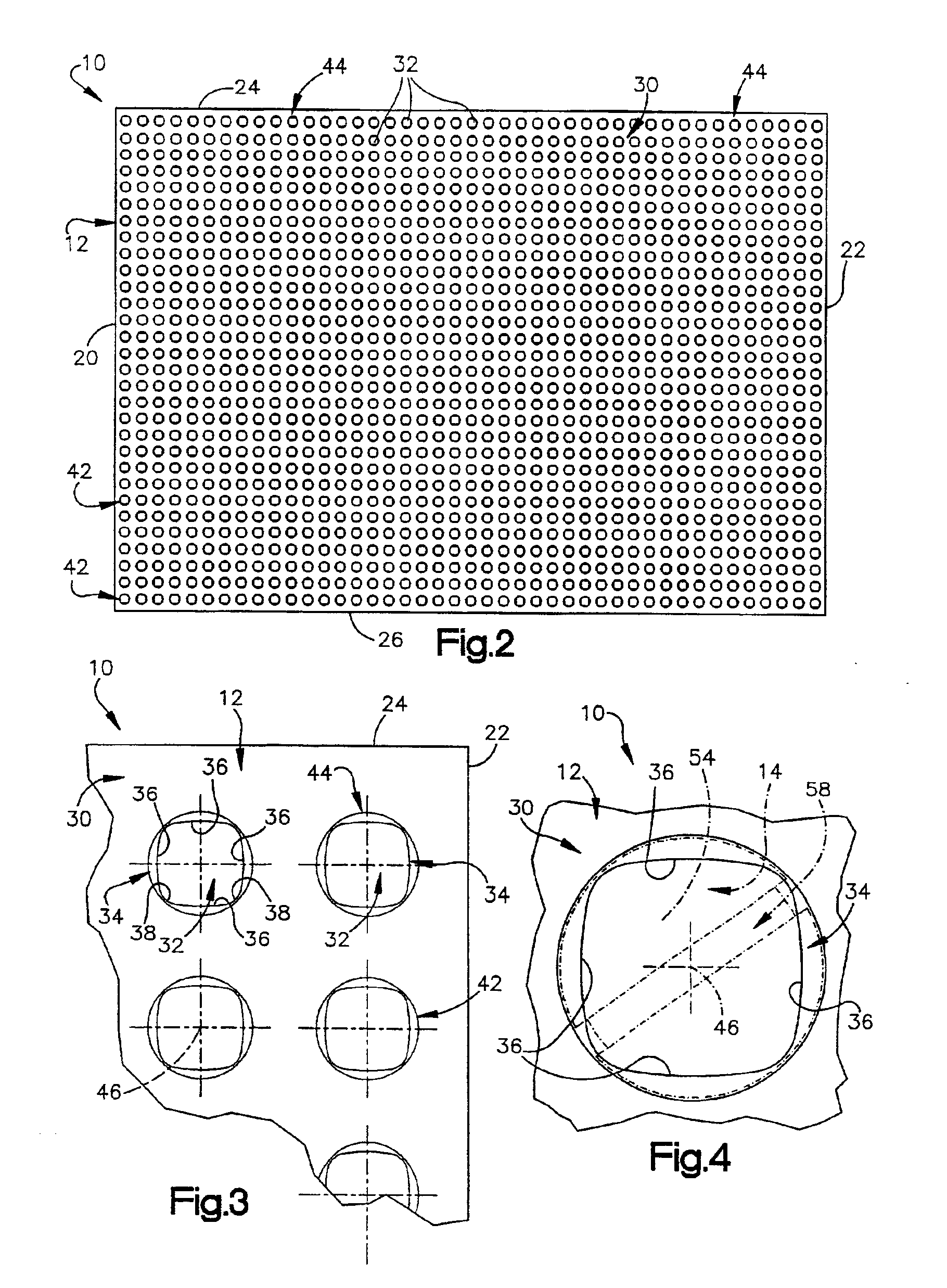 Implantable device for covering and opening in a cranium