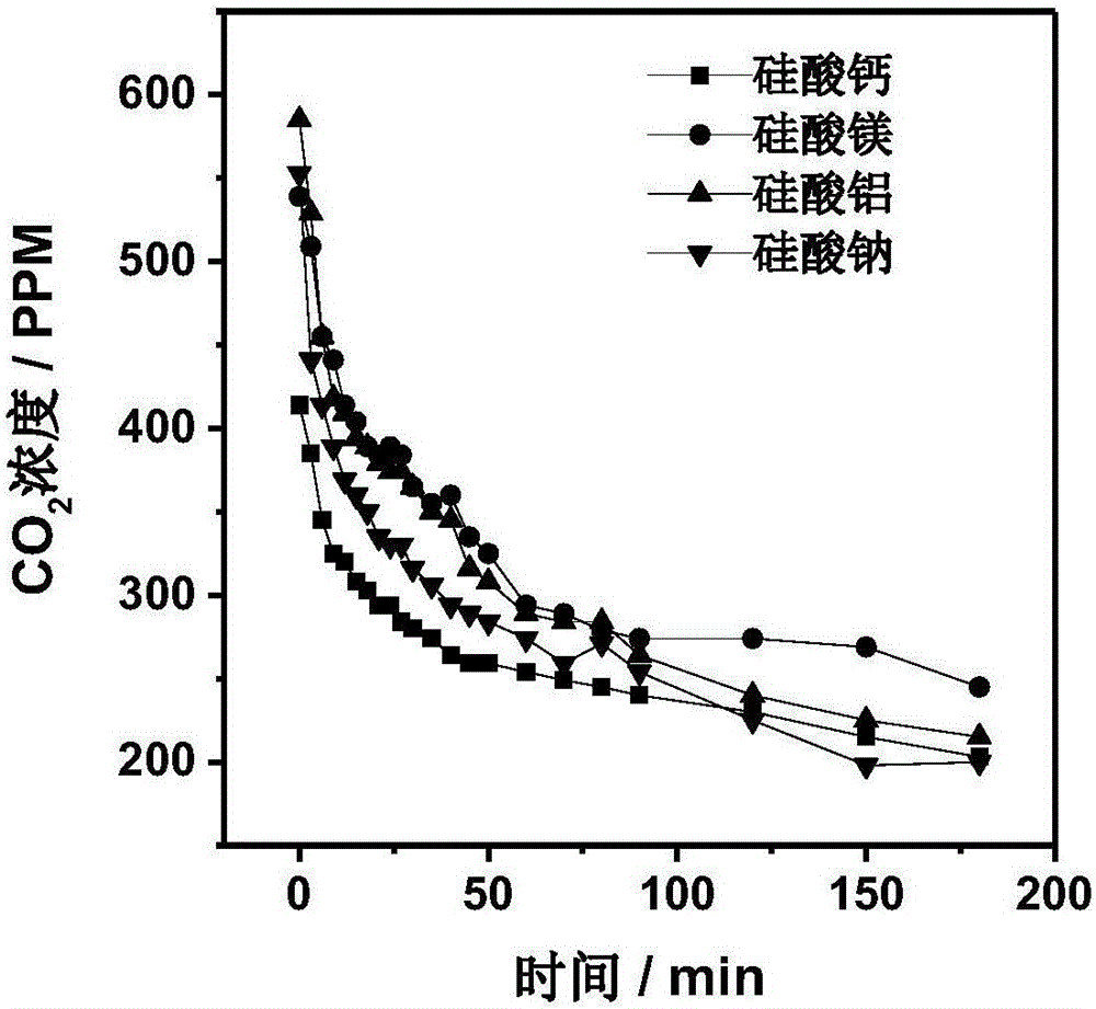 Electrochemical system used for achieving CO2 capturing and mineralization