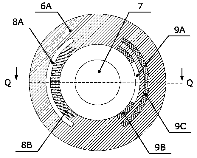 Slit flow stability control device