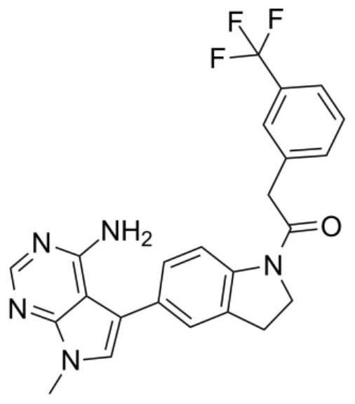 Application of perk inhibitor in the preparation of synergist of liver cancer medicine