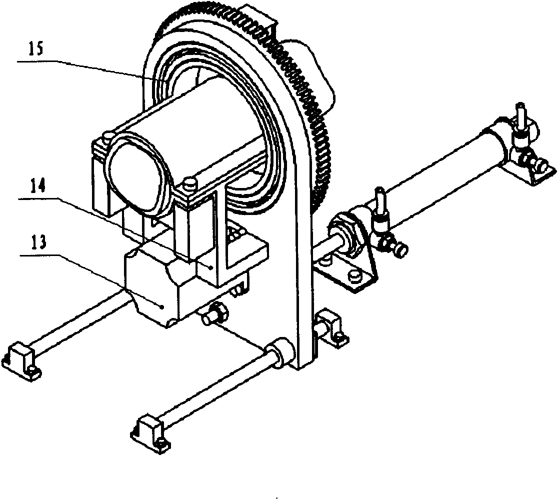 Automatic ring cutting device for glass tube