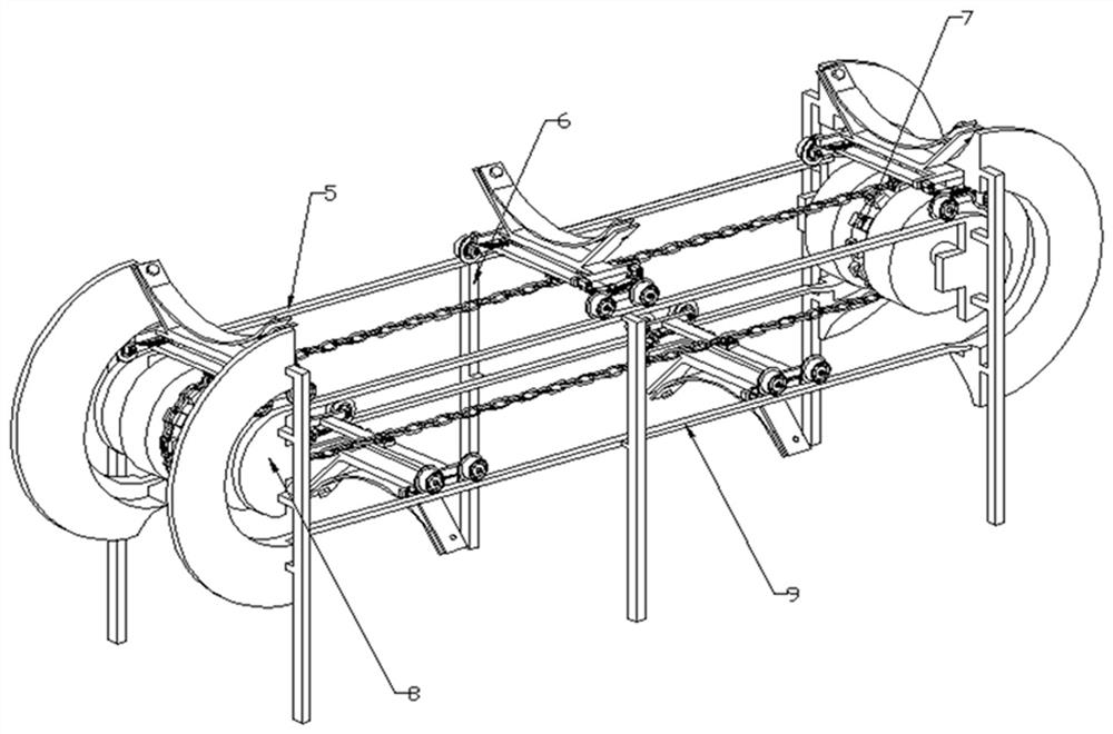 Cart - Track Conveyor with Integral Connection Reversal