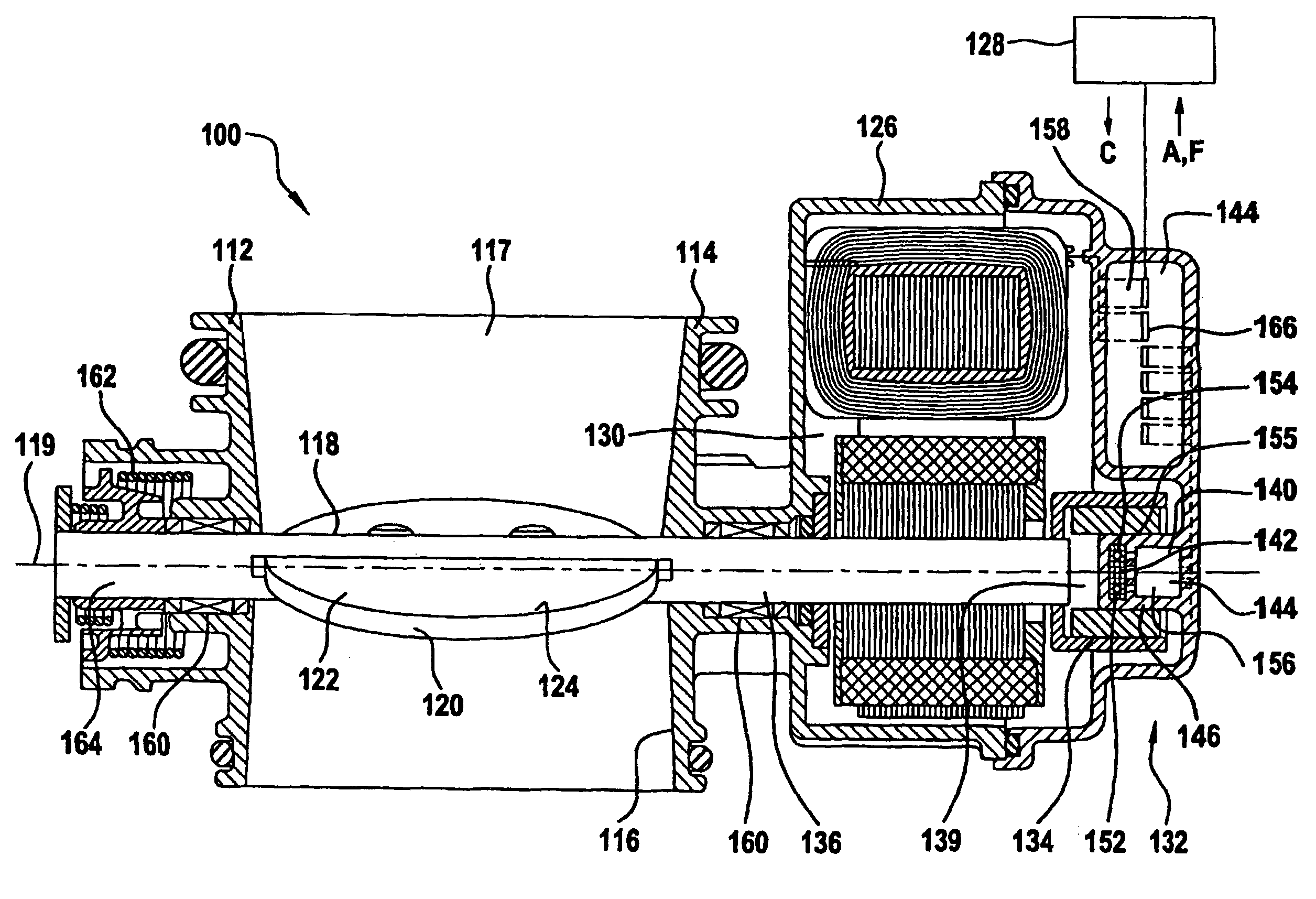 Method for the contactless detection of the position of a butterfly valve shaft of a butterfly valve connecting piece and butterfly valve connecting piece