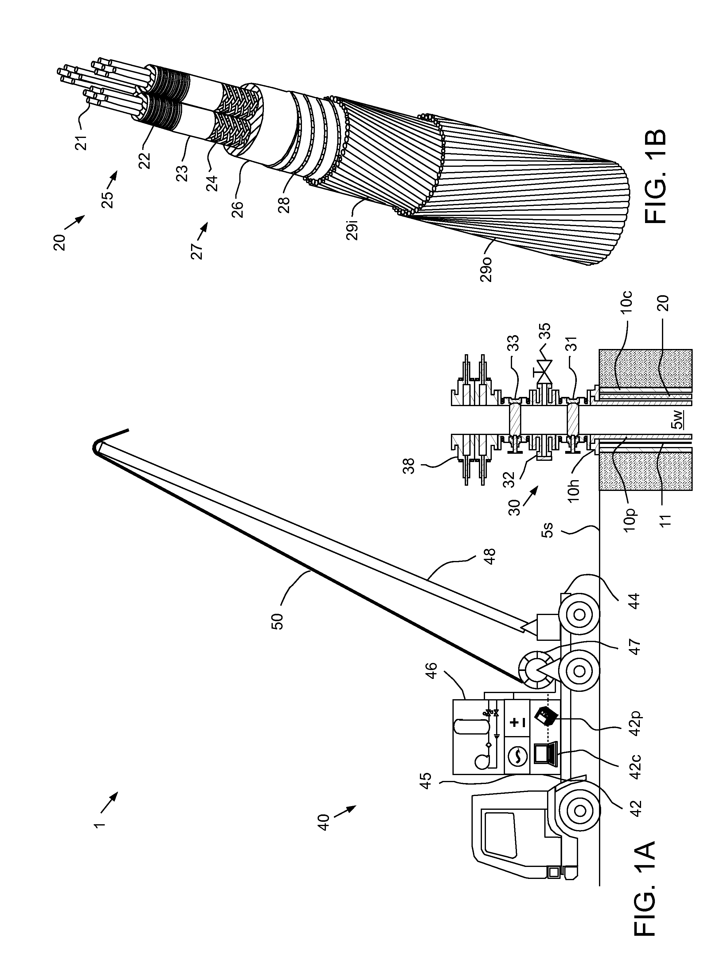 Cable injector for deploying artificial lift system