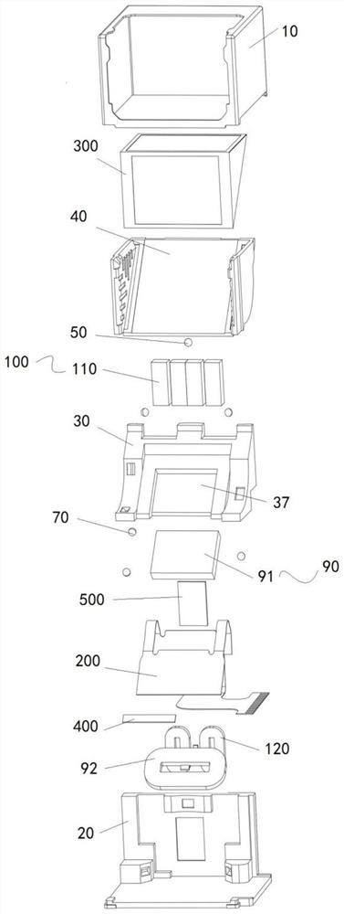 Prism motor, camera device and mobile terminal