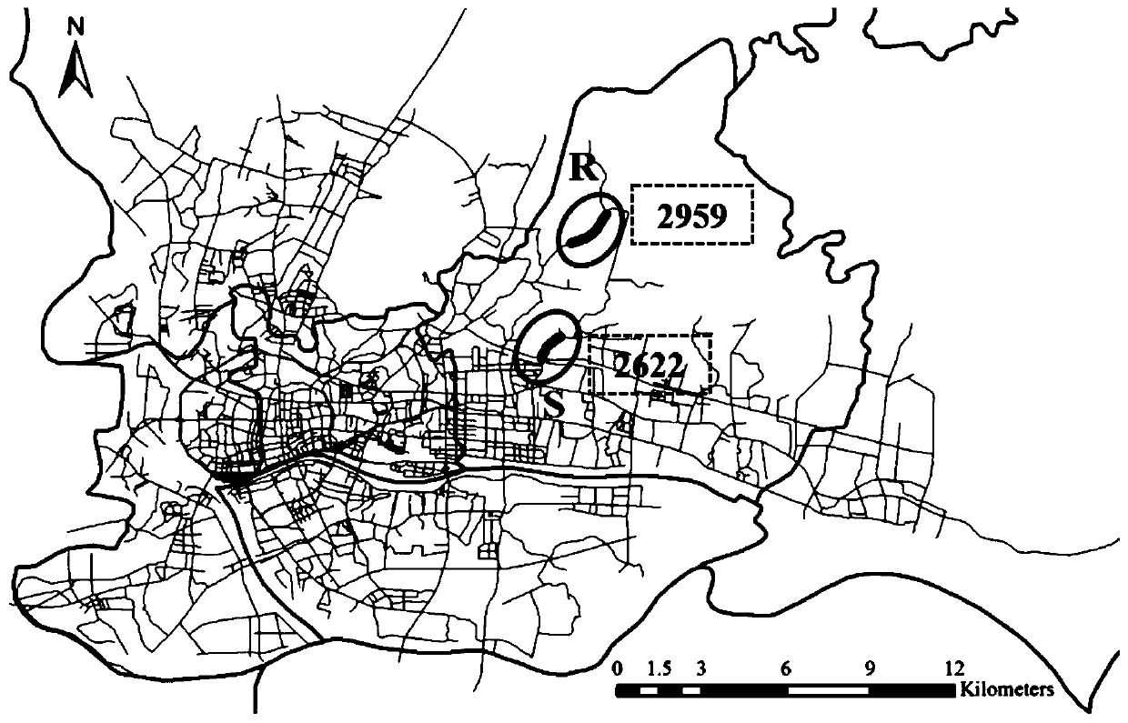 Data-driven urban road network traffic zone multi-level division method