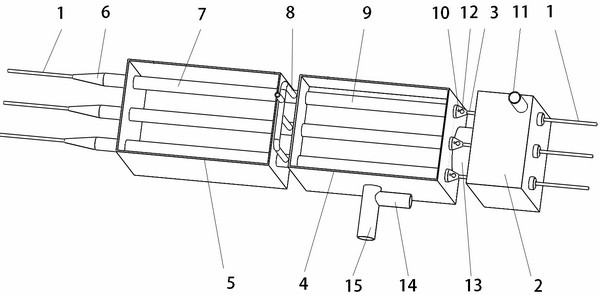 Stainless steel wire annealing and heating process system