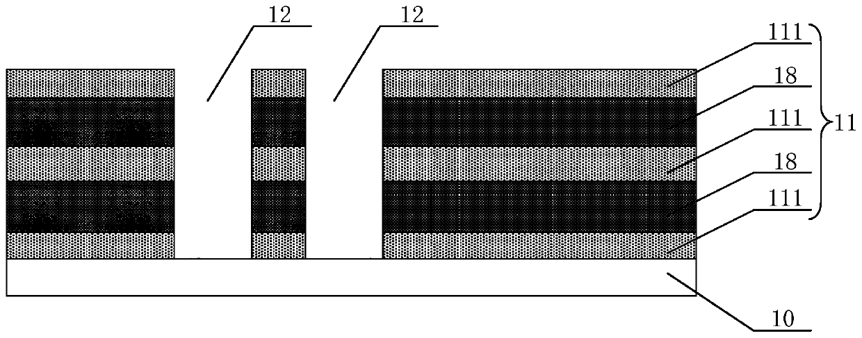3D NAND flash memory and fabrication method thereof