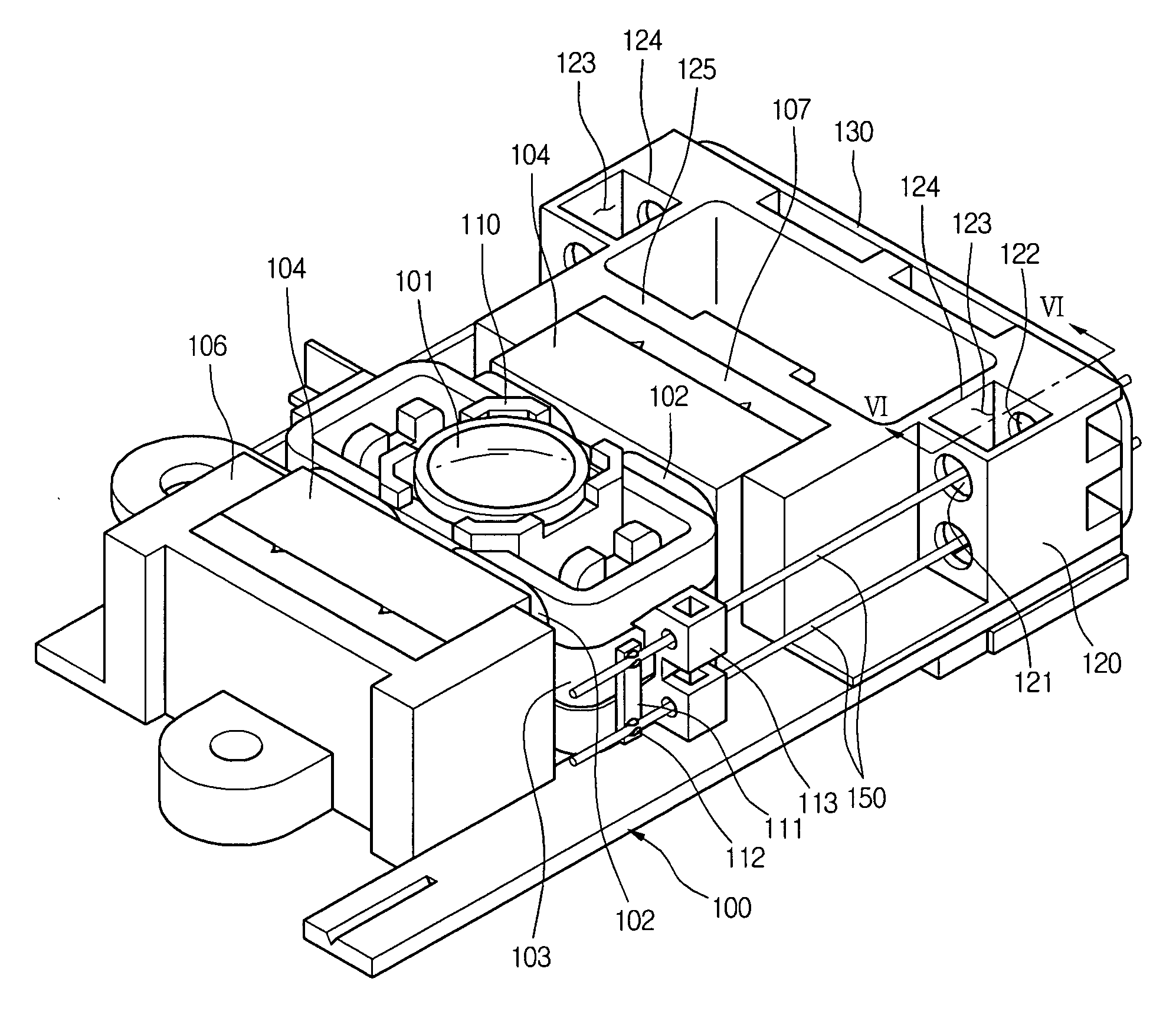 Optical pick-up actuator