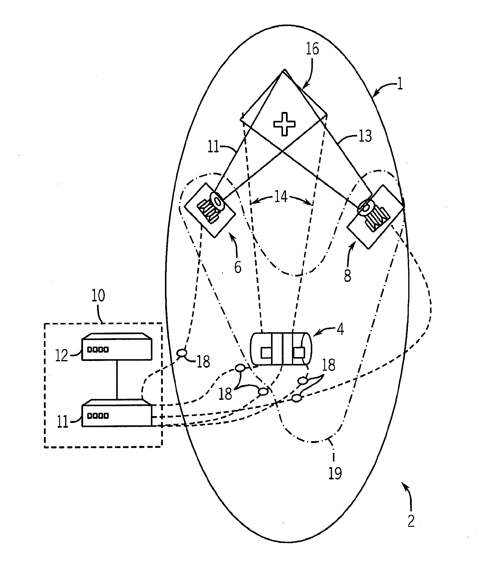 Camera system with autonomous miniature camera and light source assembly and method for image enhancement