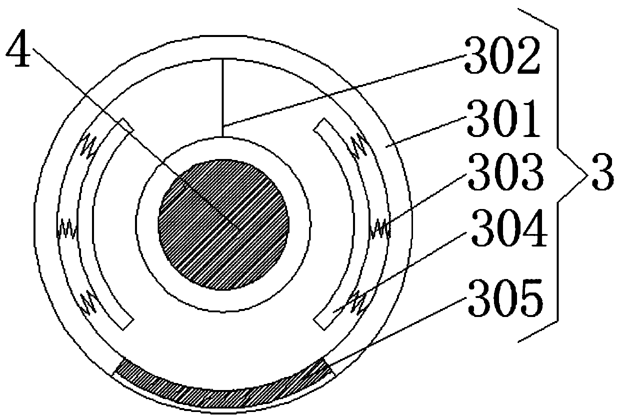 New energy vehicle motor with resonance elimination function