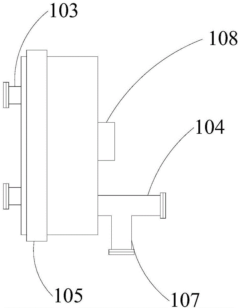 Outward-turning rotating liquid changer