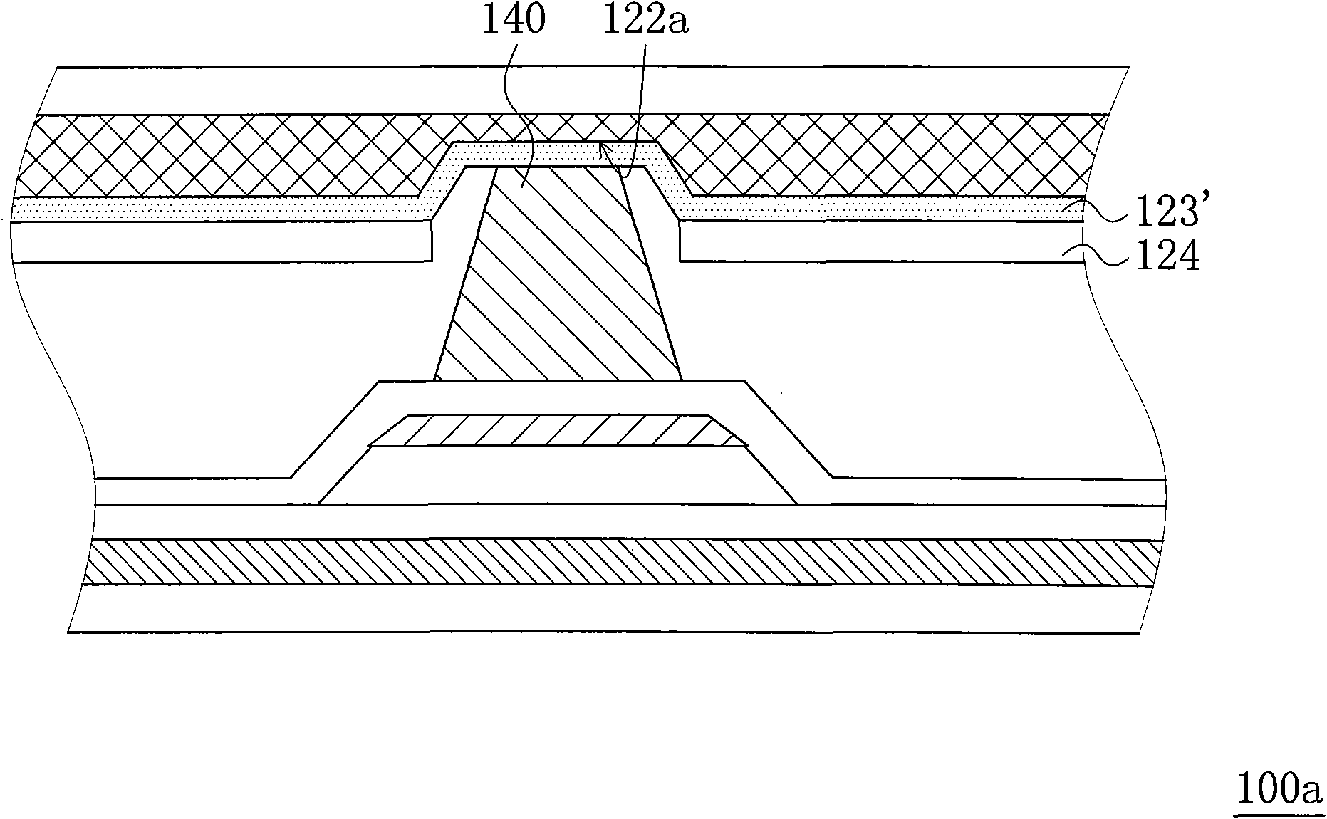 Liquid crystal display (LCD) panel and manufacturing method of color filter substrate thereof