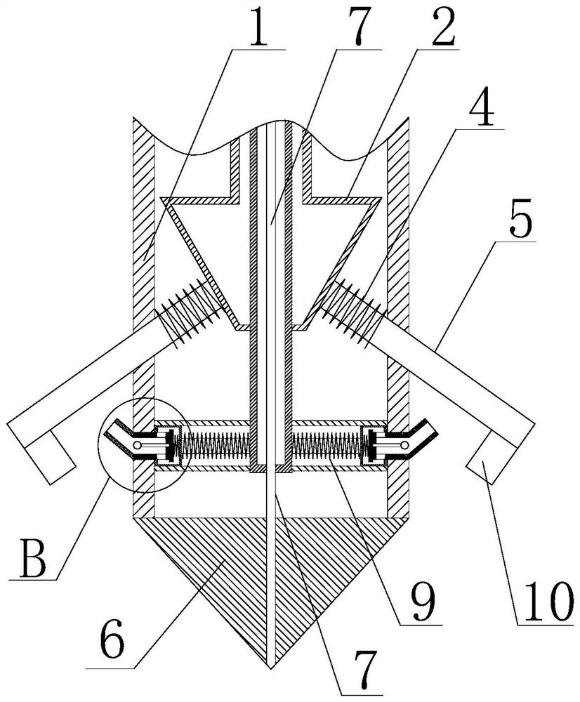 A method of using high-pressure rotary grouting pile nozzles for road and bridge construction