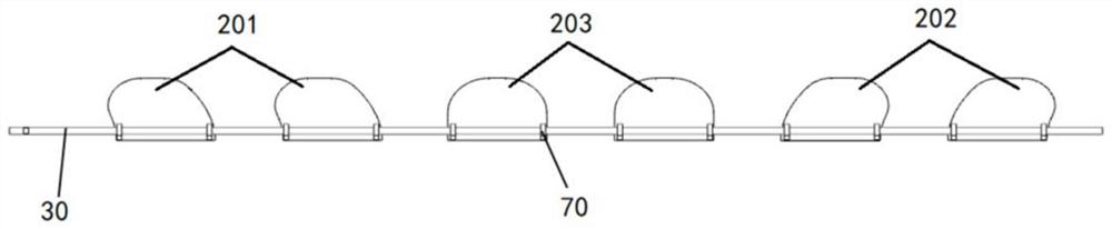 Air guide component and air conditioner indoor unit