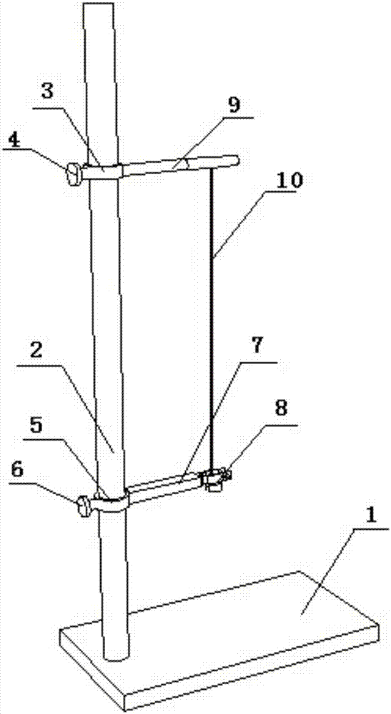 Experimental rat fixator for suction type intratracheal instillation