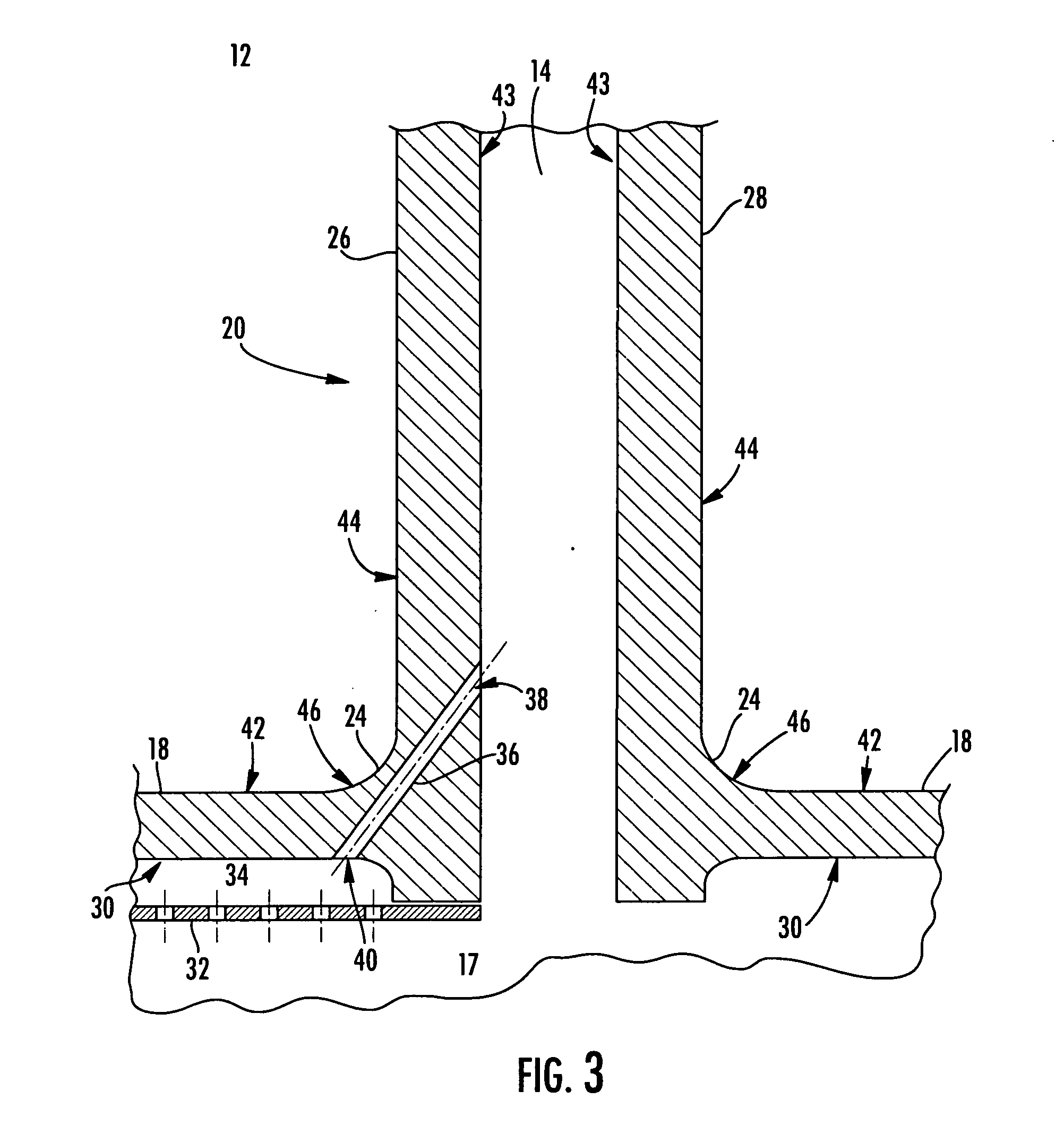 Advanced cooling method for combustion turbine airfoil fillets