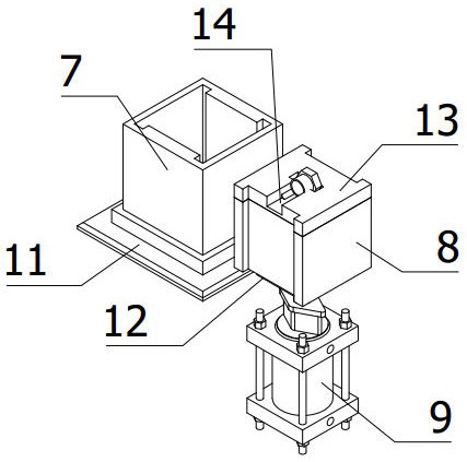 An automatic threading device for external hexagon screws