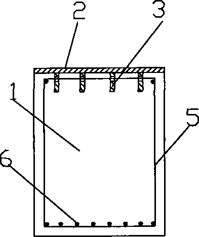 Reinforced concrete structure with steel plate reinforcement layer set on partial surface