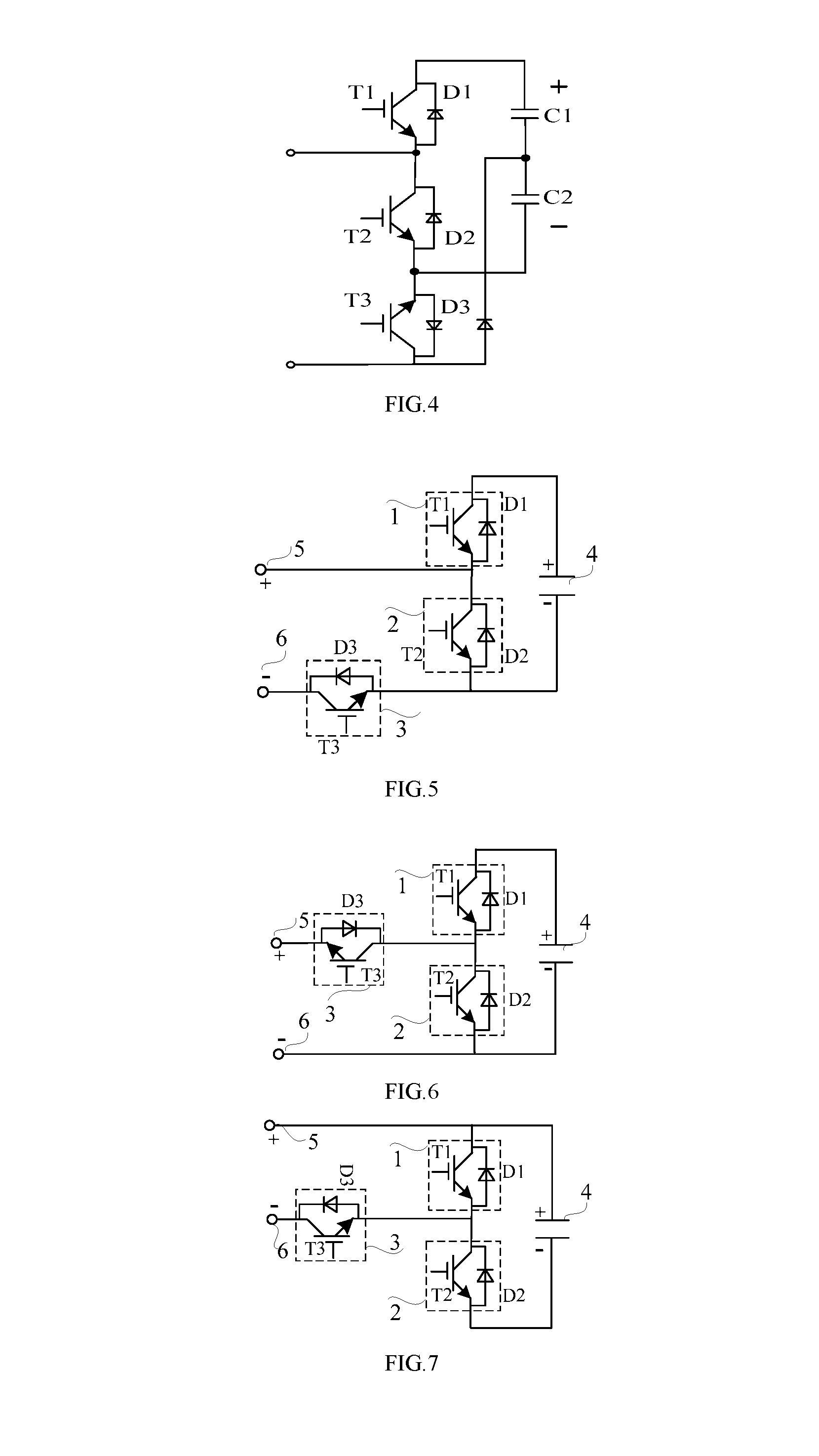 Submodule for modular multi-level converter and application thereof