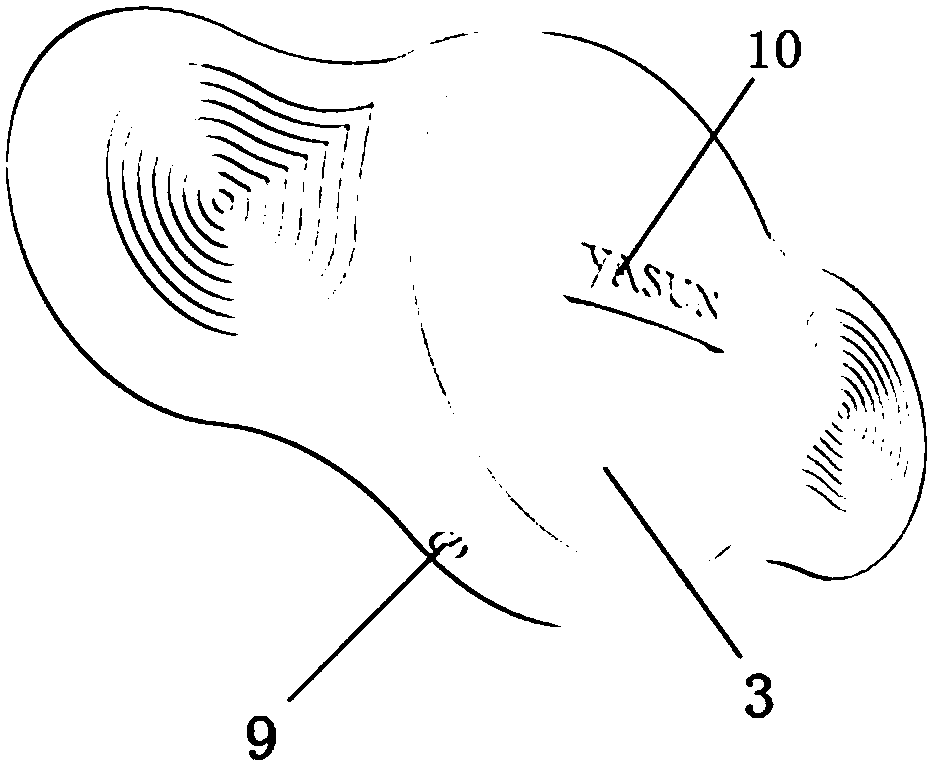 Patch type ECG collecting device