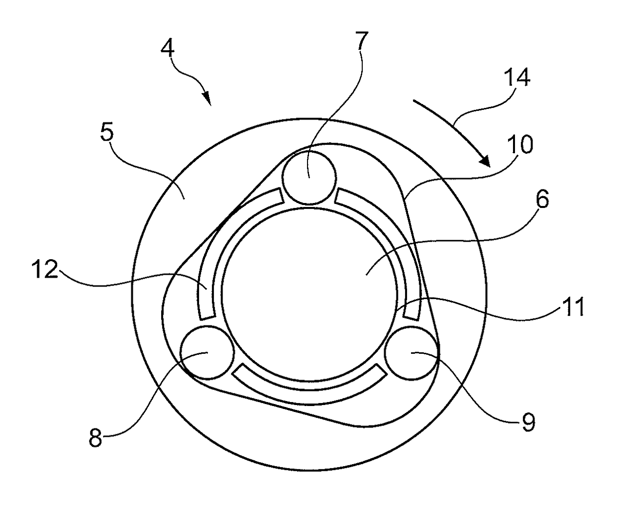 Open-end spinning rotor