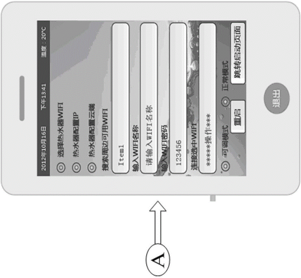 The method of setting the electric water heater and the control system of the electric water heater