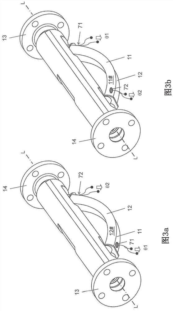 Electron vibratory measurement system for measuring mass flow rate