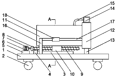 A vacuum aluminum plating device and aluminum plating method for packaging materials