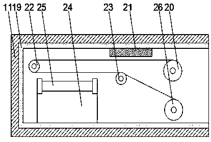 A vacuum aluminum plating device and aluminum plating method for packaging materials