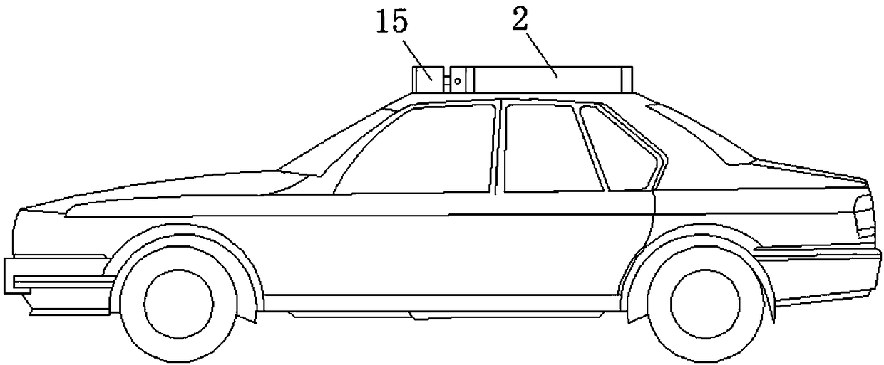 Vehicle quick self-charge device based on light energy