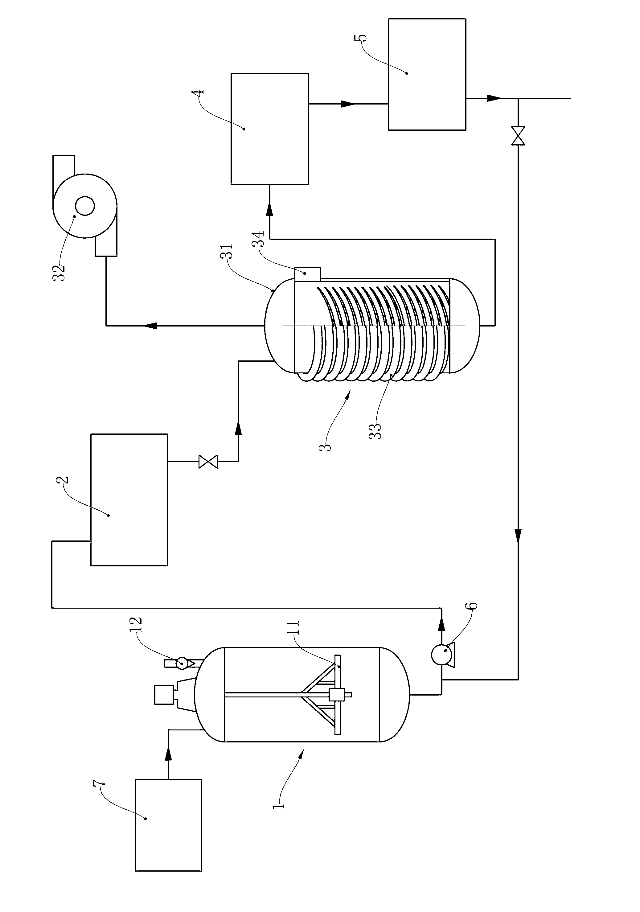 Method for treating H-acid production wastewater