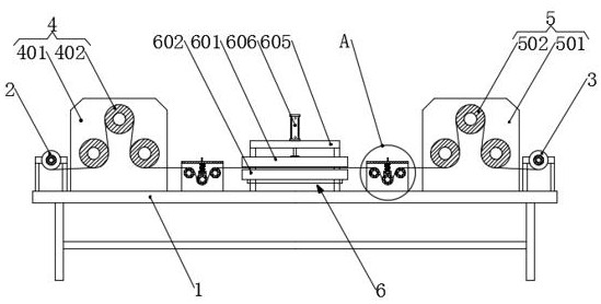 Polytetrafluoroethylene rotary cut plate leveling device