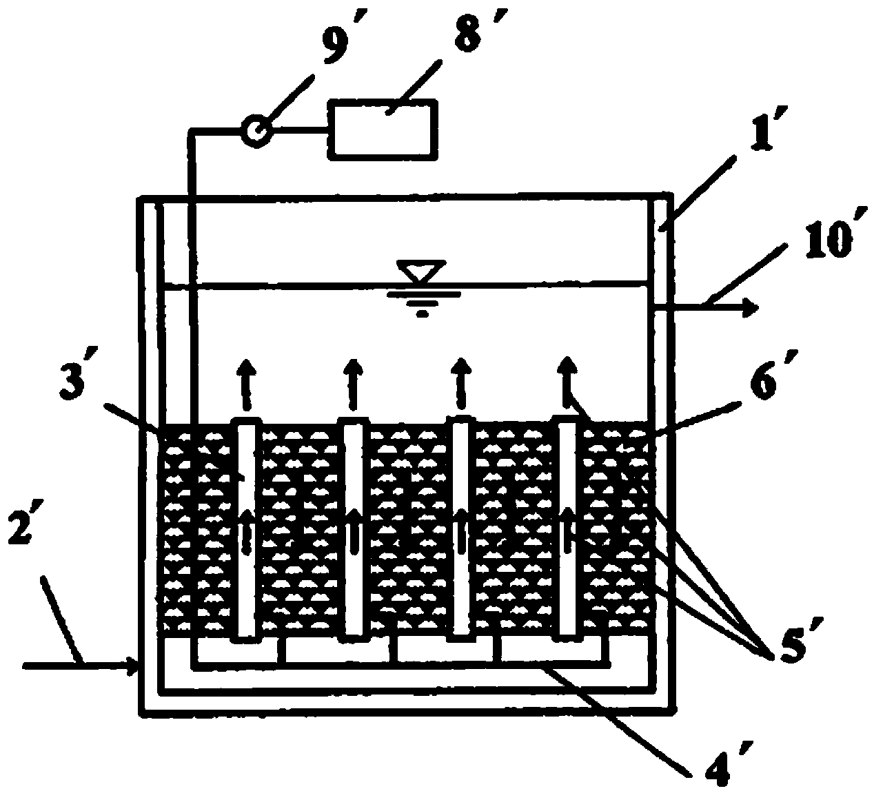 Treatment method of coal gasification wastewater