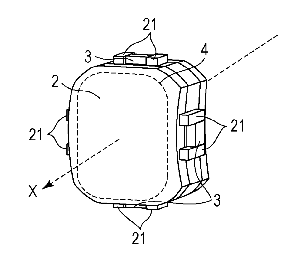 Plastic optical element and method of manufacturing the same