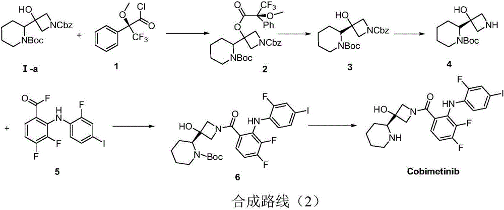 Method for synthesizing S-3-(piperidine-2-yl)-azacyclo-azetidine-3-alcohol