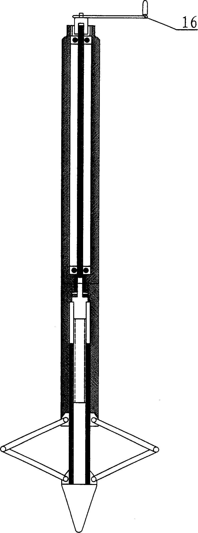 Apparatus of anchoring capable of repeating use and its construction method