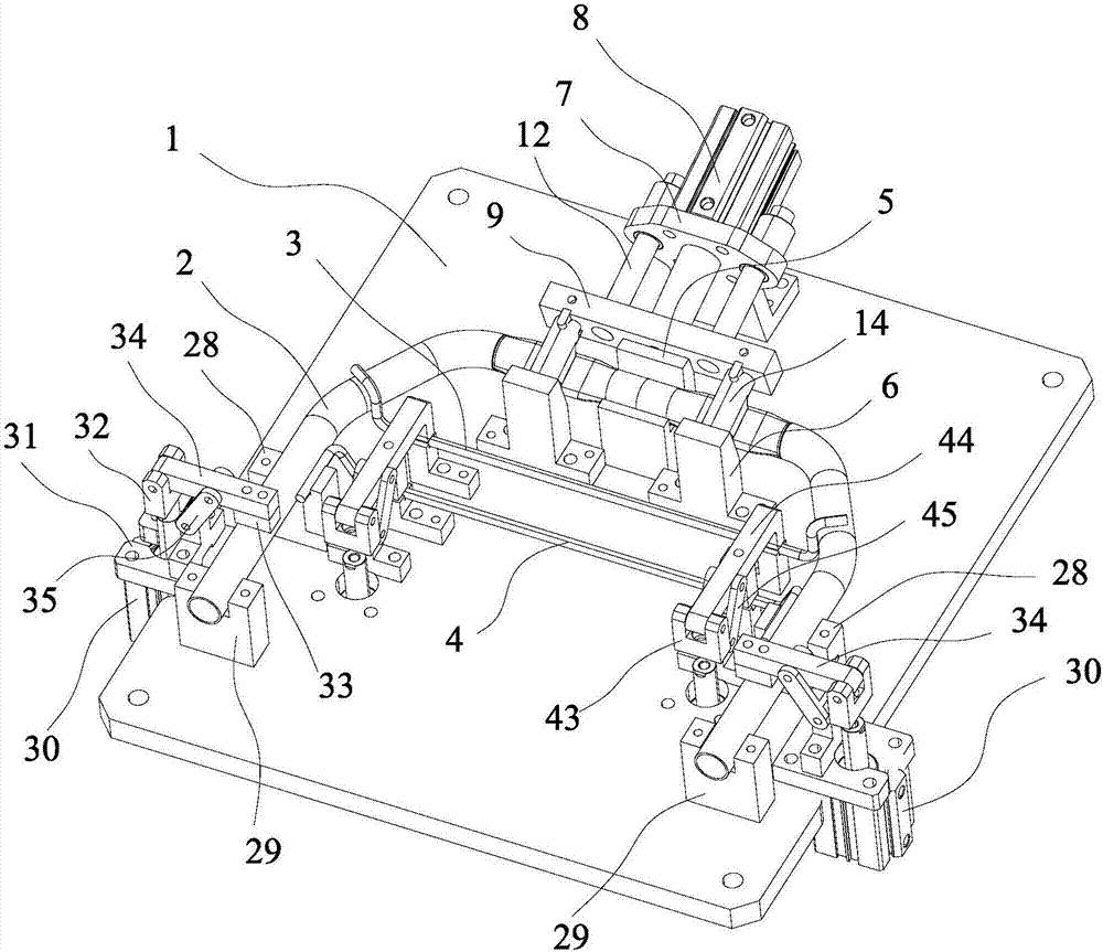 Welding tooling for the production of car seat frames