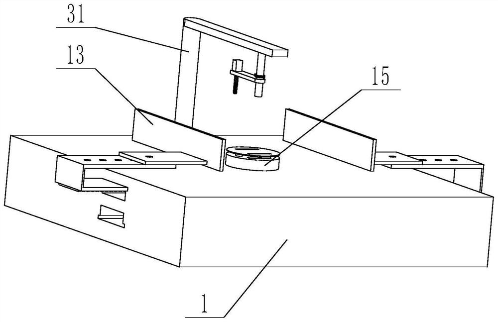 Positioning machining device for intelligent manufacturing