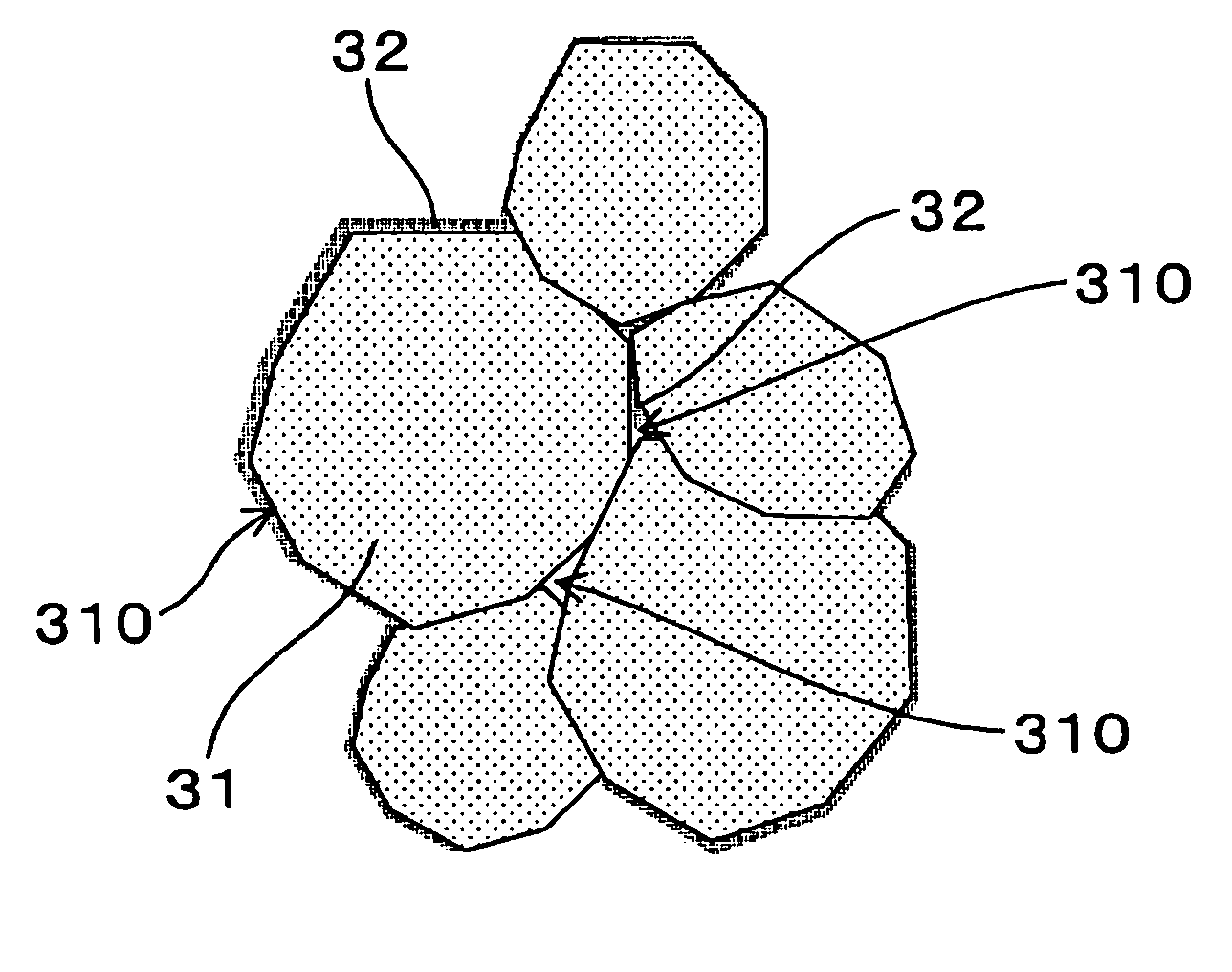 Piezoelectric stack and production method of piezoelectric stack