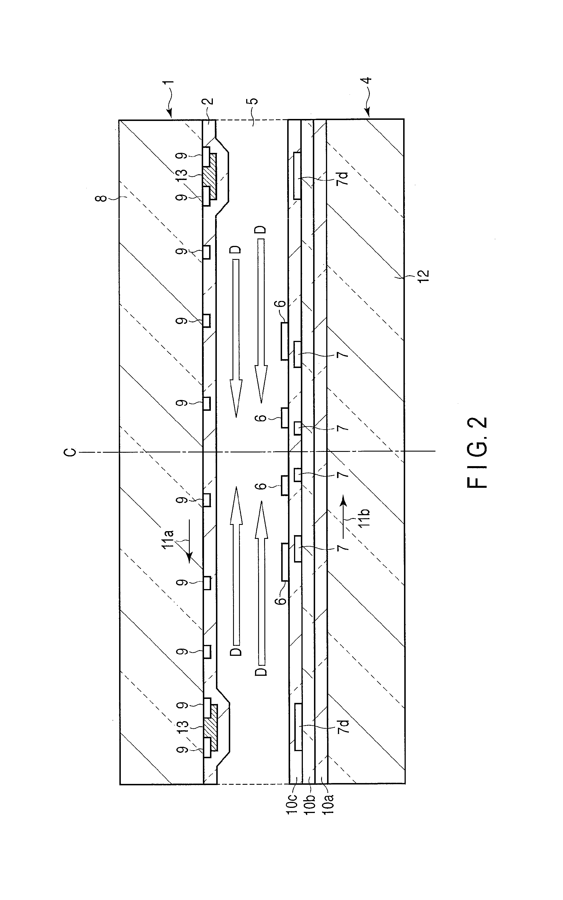 Liquid crystal display substrate and liquid crystal display device