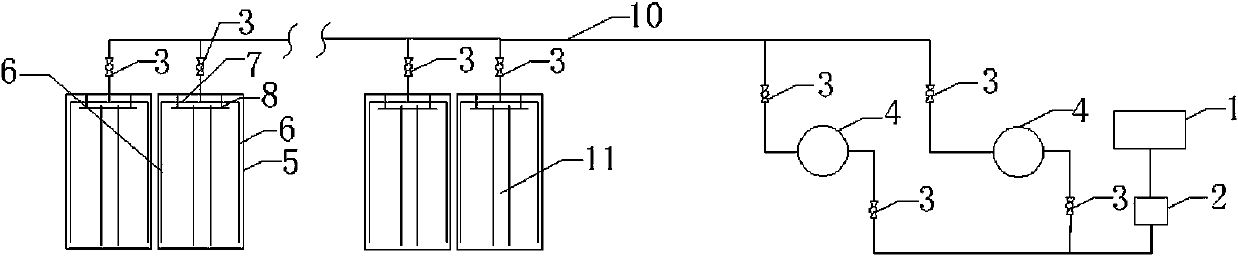 A primary dry fire extinguishing device for scr denitrification catalyst