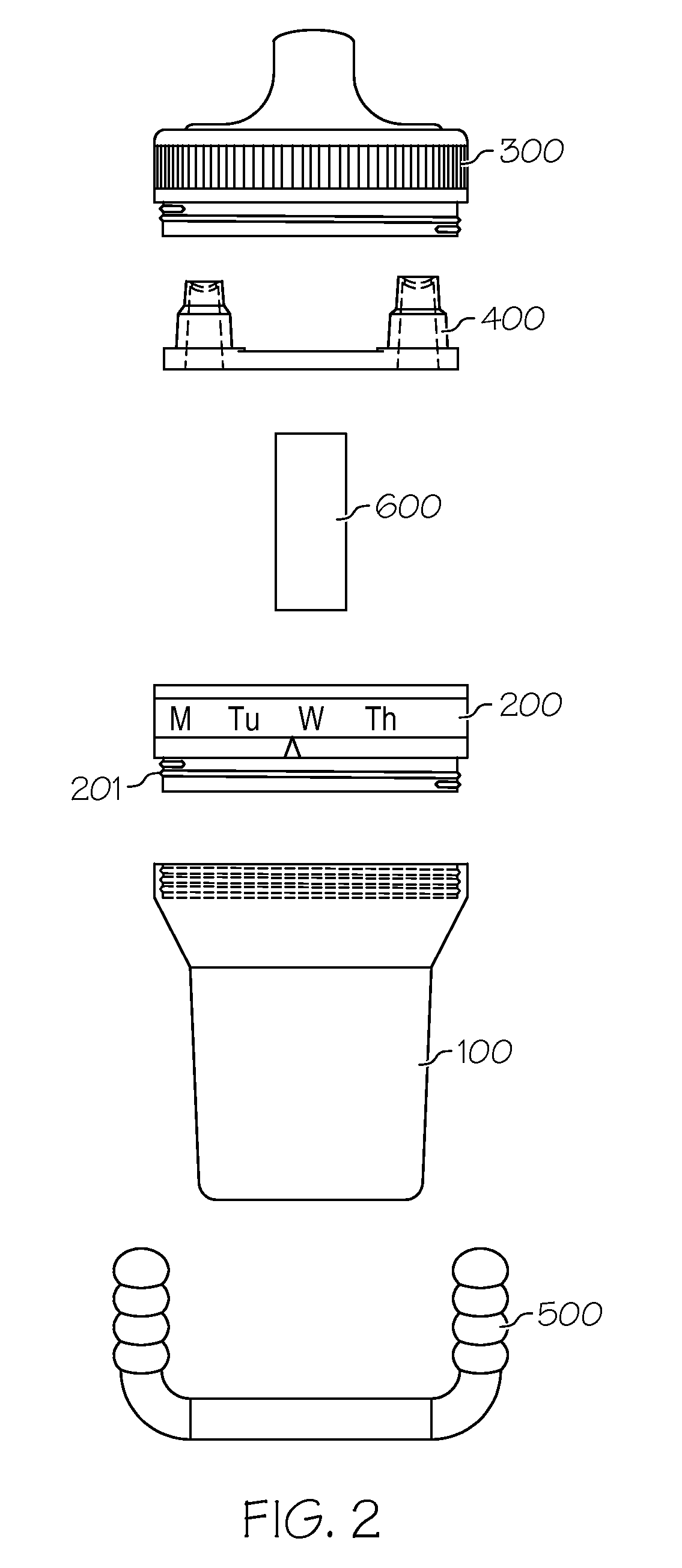 Fluid intake and content management system