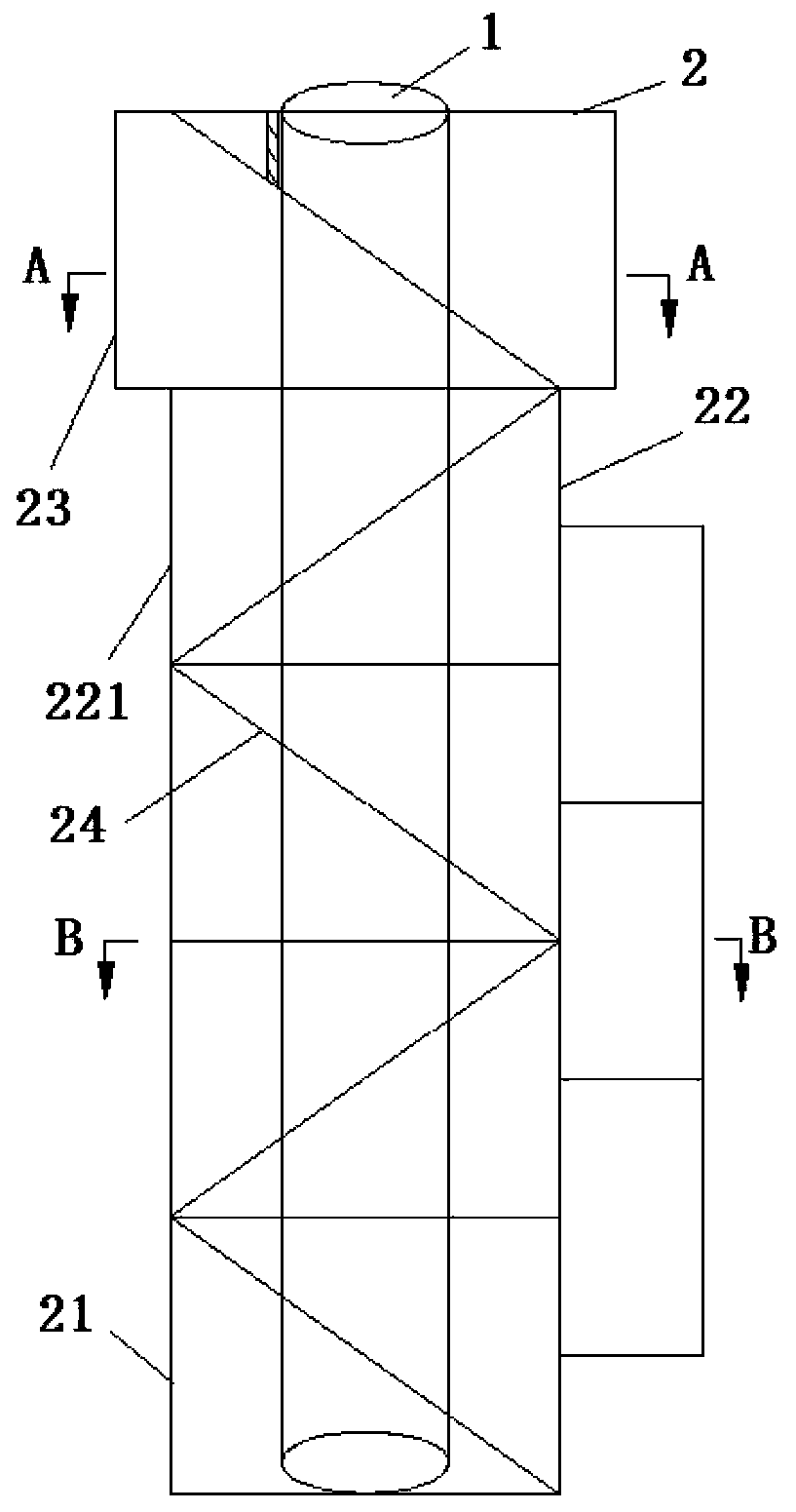 Cage ladder